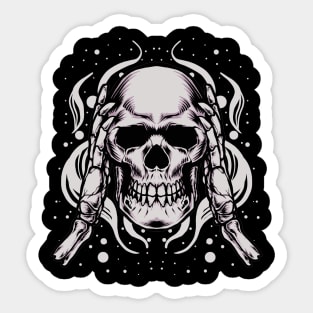 Suprise From The Skull Sticker